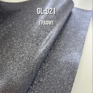 Фоамиран глиттерный ширина 100 см GL-021 графит
