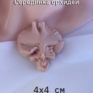 молд серединка орхидеи 4х4 см