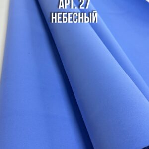 Фоамиран китайский 1 мм 100х100 см арт. 27 небесный